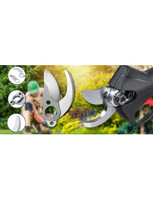Sekator Elektryczny 2 Baterie 21V Akumulatorowe Nożyce Ogrodnicze Zestaw