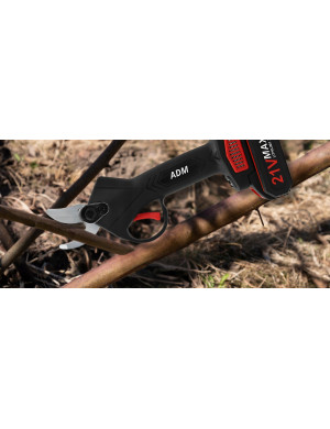 Sekator Elektryczny 2 Baterie 21V Akumulatorowe Nożyce Ogrodnicze Zestaw