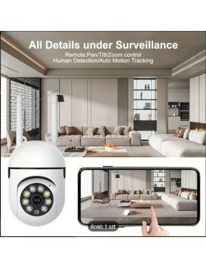 Kamera obrotowa IP z głośnikiem mikrofonem dzień noc