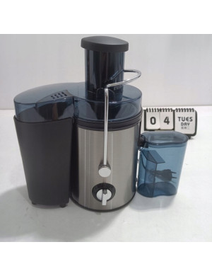 Profesjonalna Sokowirówka Nierdzewna Wysokoobrotowa do Owoców 800W - Szara