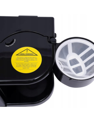 Mini Piekarnik Opiekacz Elektryczny 3W1+ Ekspres Do Kawy Mocny Wolnostojący