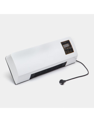 GRZEJNIK ELEKTRYCZNY ŚCIENNY KURTYNA ENERGOOSZCZĘDNA POWIETRZNA 1200W+PILOT