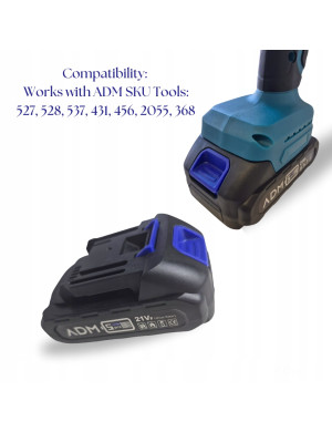 Akumulator Li-Ion ADM 21 V 1,5 Ah