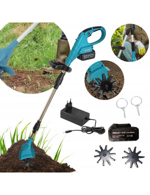 ADM Składana akumulatorowa glebogryzarka ogrodowa 18.5V