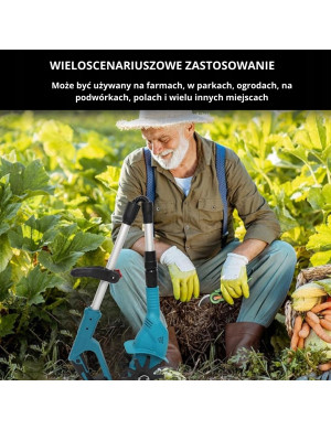 ADM Składana akumulatorowa glebogryzarka ogrodowa 18.5V