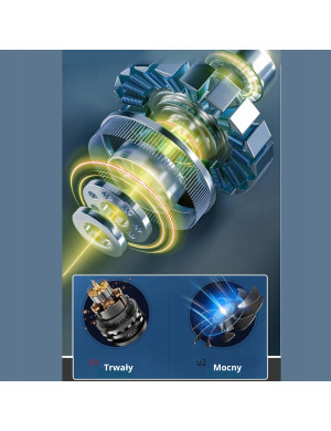 ADM Składana akumulatorowa glebogryzarka ogrodowa 18.5V