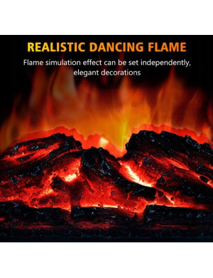 Kominek elektryczny ADM 3D - grzejnik i dmuchawa 2w1