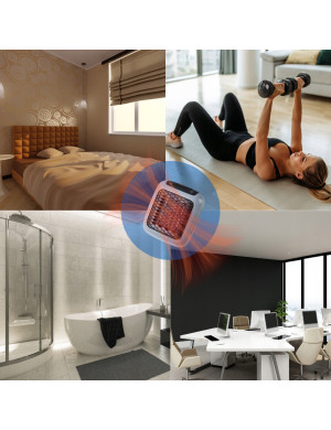 Mini grzejnik Elektryczny z Pilotem