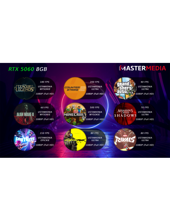 Ryzen 5 5600 RTX 5060 16GB RAM 1TB NVMe