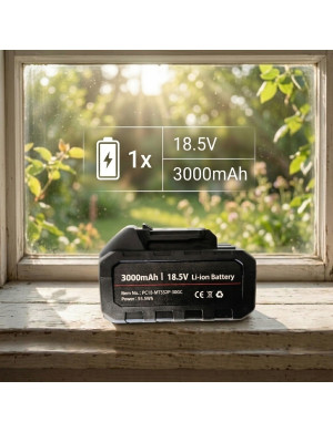 ADM Składana akumulatorowa glebogryzarka ogrodowa 18.5V