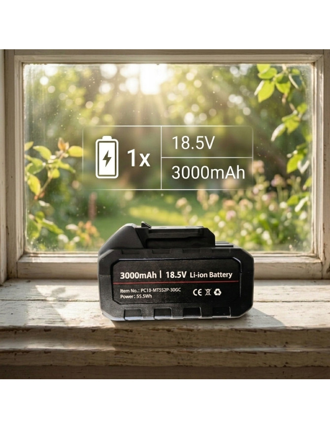 ADM Składana akumulatorowa glebogryzarka ogrodowa 18.5V