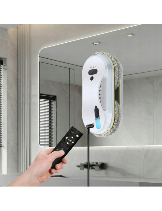 Robot do czyszczenia: okien, luster, szklanych drzwi, płytek