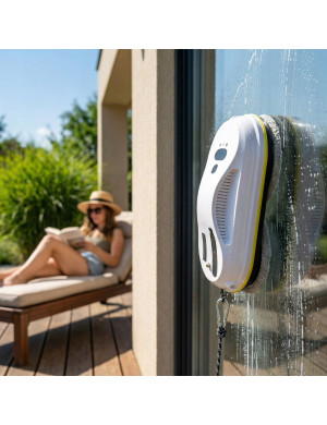 Robot do czyszczenia: okien, luster, szklanych drzwi, płytek