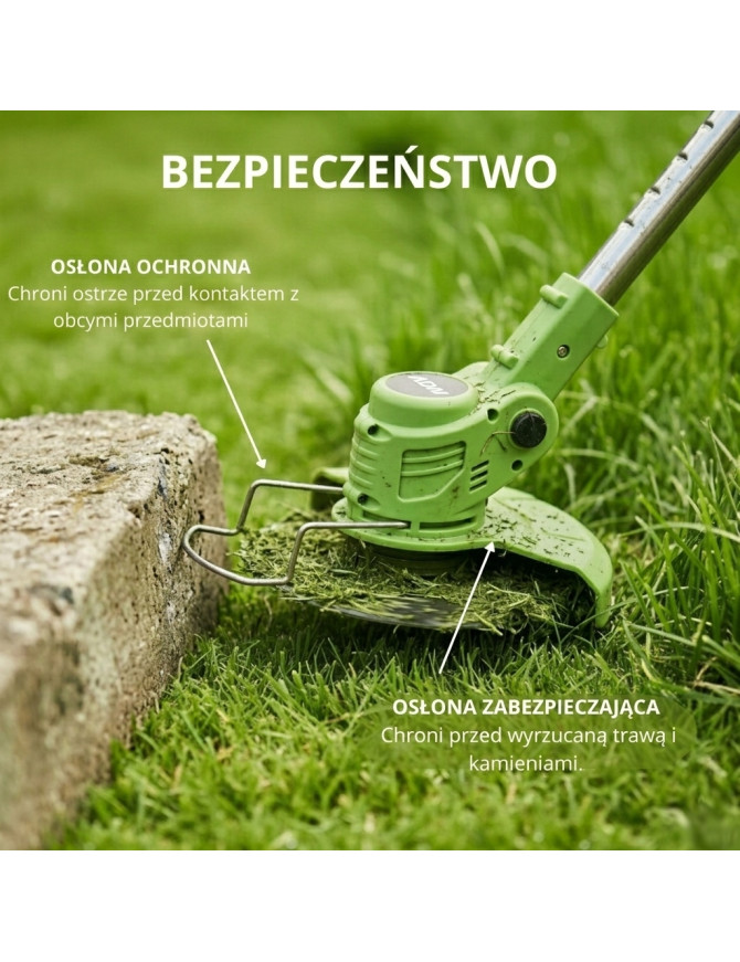 Kosiarka/ Podkaszarka Bezprzewodowa ADM do trawy 2x akumulatory 21V